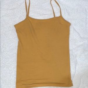 yellow orange cami tank top